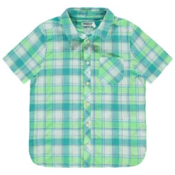 Chemise Manches Courtes à Carreaux Et Poche