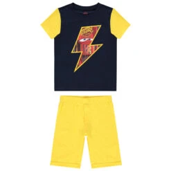 Pyjama Court Bicolore Print Cars Disney