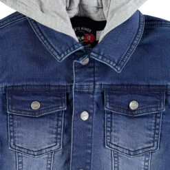 Veste Bi-matière à Bandes Appliquées Et Capuche Amovible -Orchestra HGALFP BLM 3 X