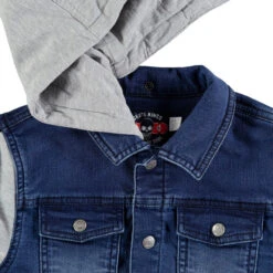 Veste Bi-matière à Bandes Appliquées Et Capuche Amovible -Orchestra HGALFP BLM 4 X