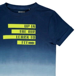 T-shirt Effet Tie And Dye à Inscriptions Printées -Orchestra HGALIV BLA 3 X