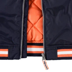 Blouson Style Bomber à Capuche Amovible Pour Enfant Garçon -Orchestra HGALJ6 BLF 3 X