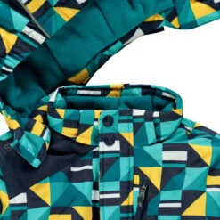 Blouson De Ski Imperméable à Imprimé Géométrique All-over 9 Blouson De Ski Imperméable à Imprimé Géométrique All-over -Orchestra HGALLR BLM 4 X