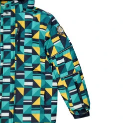 Blouson De Ski Imperméable à Imprimé Géométrique All-over 10 Blouson De Ski Imperméable à Imprimé Géométrique All-over -Orchestra HGALLR BLM 5 X