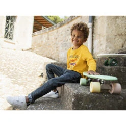 Jean Slim Délavé Pour Enfant Garçon -Orchestra HGALM0 BLF 18 X