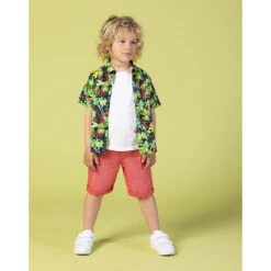 Bermuda En Toile à Ceinture Amovible -Orchestra HGALN8 ROM 10 X