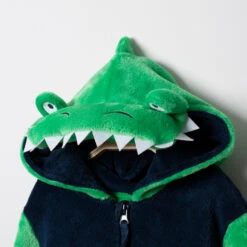 Surpyjama En Sherpa Dinosaure à Détails En Relief -Orchestra HGALOL BLF 3 X