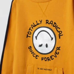 T-shirt Manches Longues à Bandes Contrastées Print SmileyWorld -Orchestra HGALPQ JAM 3 X