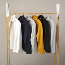 Lot De 2 Sous-pulls Col Roulé Pour Enfant Garçon -Orchestra HGALRB NOI 10 X