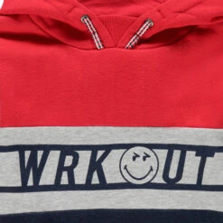 Sweat à Capuche En Molleton à Motif Et Textes SmileyWorld Pour Garçon -Orchestra HGALT8 BLF 3 X