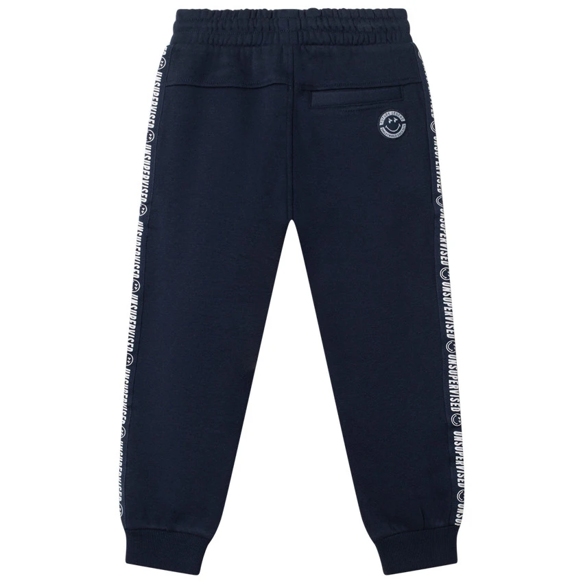 Pantalon De Jogging En Molleton à Bandes SmileyWorld 2 Pantalon De Jogging En Molleton à Bandes SmileyWorld – Image 2