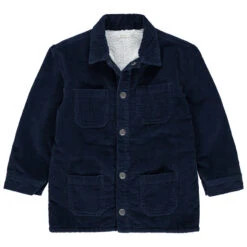 Veste En Velours Côtelé à Doublure En Sherpa Et Poches