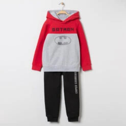 Jogging En Molleton à Inscription Batman Pour Enfant Garçon