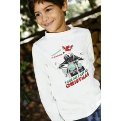 Sous-pull Col Cheminée En Coton Print Ours Esprit Noël -Orchestra HGALU0 ECR 15 X