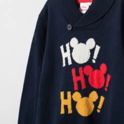 Pull Mickey Disney En Tricot à Col Châle -Orchestra HGALU1 BLF 3 X