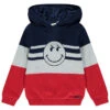 Pull à Capuche Doublé Sherpa Motif SmileyWorld Pour Enfant Garçon