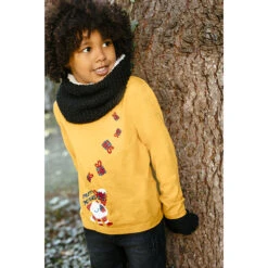 T-shirt Manches Longues Print Monstre Père Noël -Orchestra HGALUA JAM 15 X