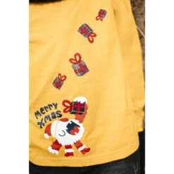 T-shirt Manches Longues Print Monstre Père Noël -Orchestra HGALUA JAM 16 X