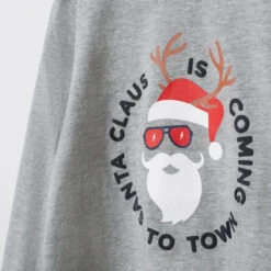 T-shirt Manches Longues Print Père Noël -Orchestra HGALUB GRM 3 X