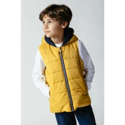 Doudoune Sans Manches à Capuche Fantaisie Et Imprimé Cheval -Orchestra HGALVT JAF 10 X