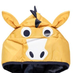 Doudoune Sans Manches à Capuche Fantaisie Et Imprimé Cheval -Orchestra HGALVT JAF 3 X