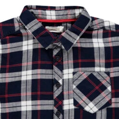 Chemise Manches Longues à Carreaux Et Poche -Orchestra HGALX6 BLF 3 X