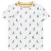 T-shirt Manches Courtes Imprimé Bateaux All-over