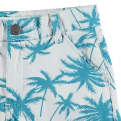 Bermuda à Palmiers Printés All-over -Orchestra HGAM33 GRM 3 X