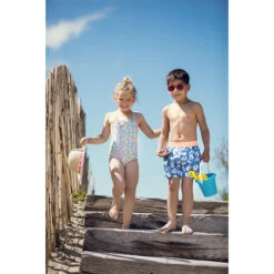 Short De Bain Imprimé Tortues Pour Enfant Garçon -Orchestra HGAM5O BLM 13 X