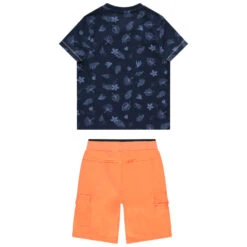 Ensemble Avec T-shirt Imprimé All-over Et Bermuda à Poches -Orchestra HGAM5Z ORC 2 X