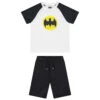 Ensemble Bicolore Motif Batman En Sequins Magiques Pour Enfant Garçon