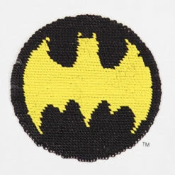 Ensemble Bicolore Motif Batman En Sequins Magiques Pour Enfant Garçon -Orchestra HGAM63 BLA 3 X