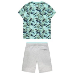 Ensemble à T-shirt Imprimé Et Bermuda Uni Pour Enfant Garçon -Orchestra HGAM6E GRM 2 X