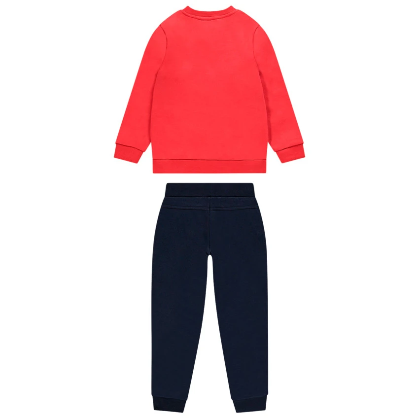 Jogging En Molleton à Textes Printés Pour Enfant Garçon 3 Jogging En Molleton à Textes Printés Pour Enfant Garçon – Image 3