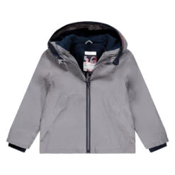 Coupe-vent à Capuche Doublé Micropolaire Pour Enfant Garçon