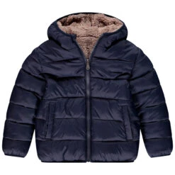 Doudoune Réversible à Capuche Pour Enfant Garçon