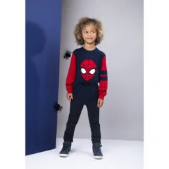 Pull En Tricot Motif Spider-Man En Jacquard -Orchestra HGAM9J BLF 10 X