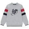 Pull En Tricot à Logo Harry Potter Et Bandes Contrastées Pour Enfant Garçon