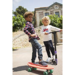 Pantalon De Jogging En Molleton à Bandes Contrastées Pour Enfant Garçon 10 Pantalon De Jogging En Molleton à Bandes Contrastées Pour Enfant Garçon -Orchestra HGAM9Q BLF 11 X