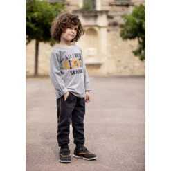 T-shirt Manches Longues à Sequins Magiques Pour Enfant Garçon -Orchestra HGAMA5 GRM 12 X