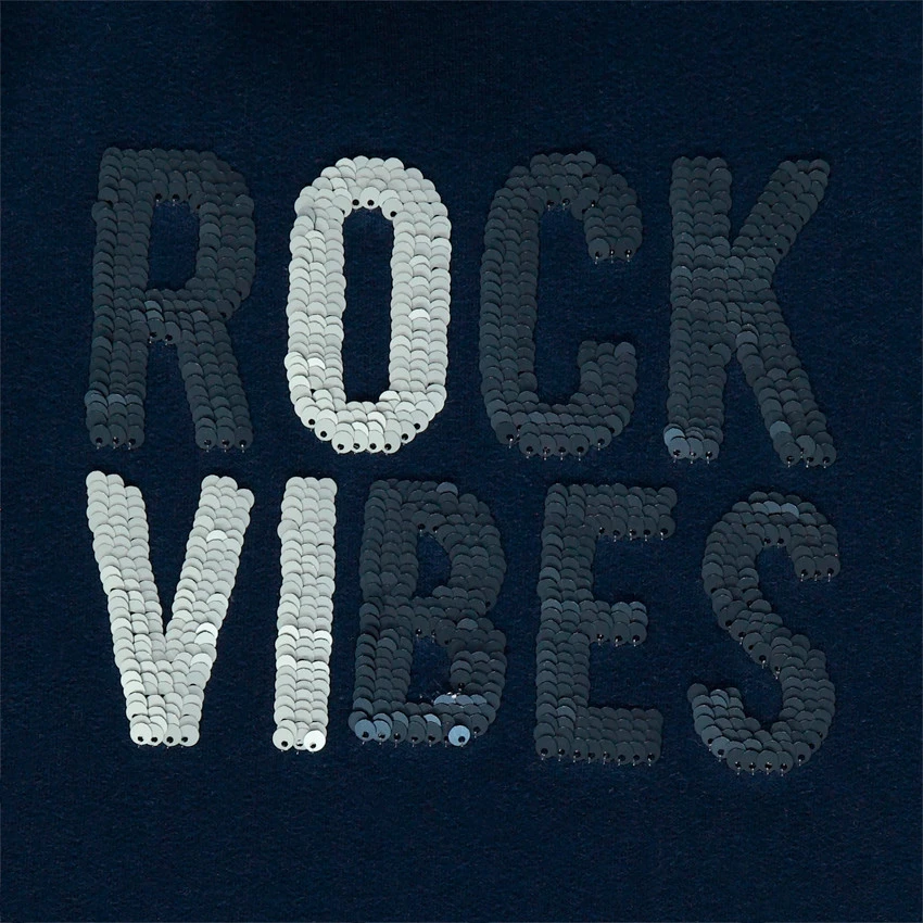 Jogging En Molleton à Textes En Sequins Magiques 3 Jogging En Molleton à Textes En Sequins Magiques – Image 3