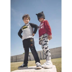 T-shirt Manches Longues Print Super-héros Batman Pour Enfant Garçon -Orchestra HGAMBG RGM 13 X