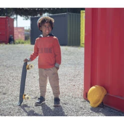 Sweat En Molleton Bicolore à Message Printé Pour Enfant Garçon 11 Sweat En Molleton Bicolore à Message Printé Pour Enfant Garçon -Orchestra HGAMBU RGM 12 X