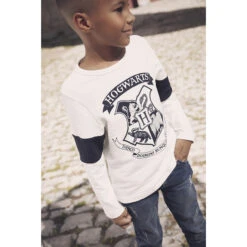 T-shirt Manches Longues Print Harry Potter Hogwarts Pour Enfant Garçon -Orchestra HGAMCM ECR 11 X