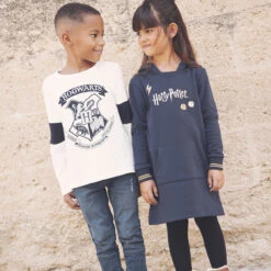 T-shirt Manches Longues Print Harry Potter Hogwarts Pour Enfant Garçon -Orchestra HGAMCM ECR 13 X