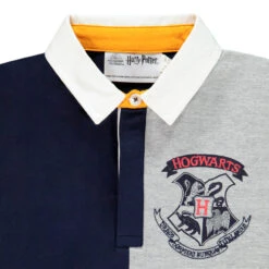 Polo Manches Longues Tricolore Motif Hogwarts Harry Potter -Orchestra HGAMCN BLF 3 X