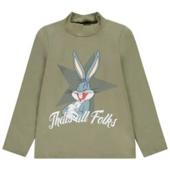 Sous-pull Col Roulé Print Bugs Bunny Looney Tunes Pour Enfant Garçon