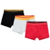 Lot De 3 Boxers Unis En Coton Pour Enfant Garçon