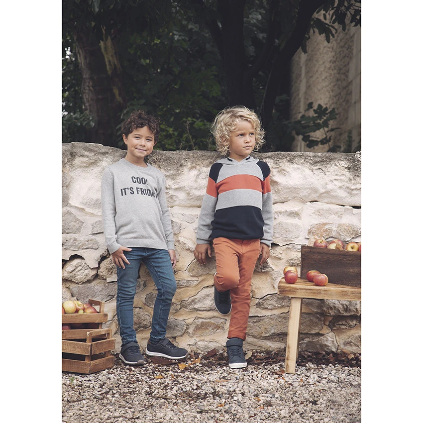 Jean Effet Délavé Slim Pour Enfant Garçon 5 Jean Effet Délavé Slim Pour Enfant Garçon – Image 5