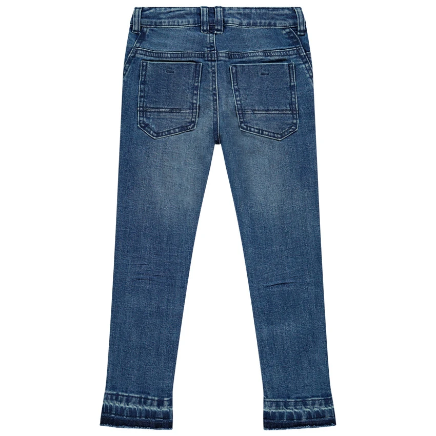 Jean Effet Délavé Slim Pour Enfant Garçon 2 Jean Effet Délavé Slim Pour Enfant Garçon – Image 2